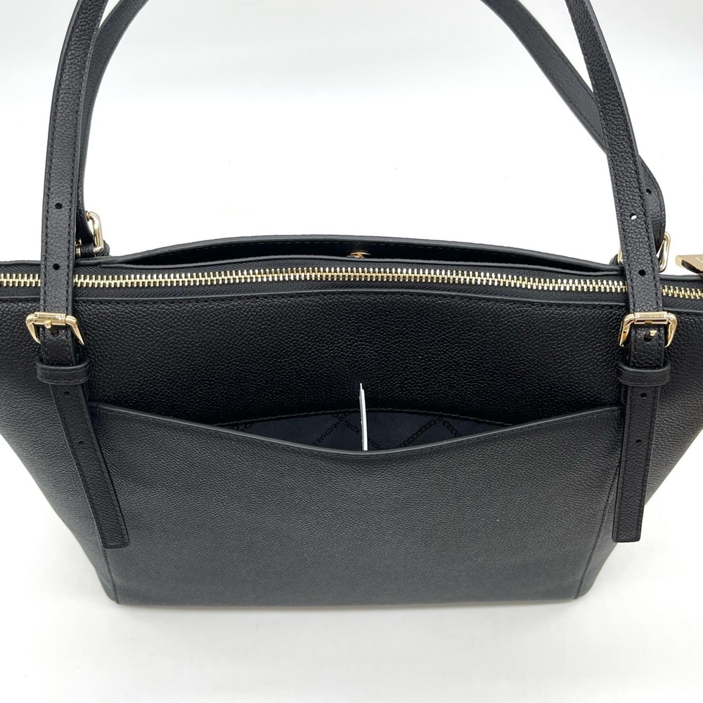 Michael Kors Voyager Large Tote Bag Black - Picture 7 of 13